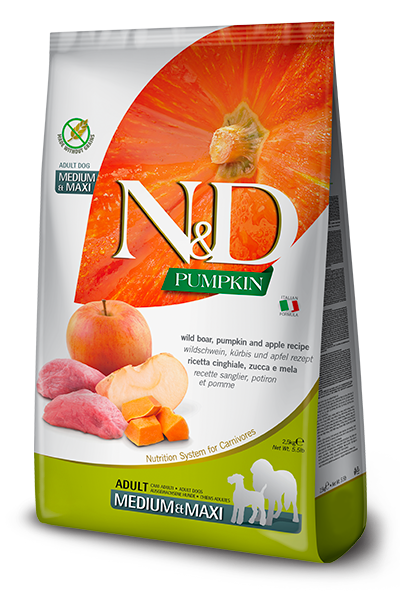Cinghiale, zucca e mela Adult Medium & Maxi