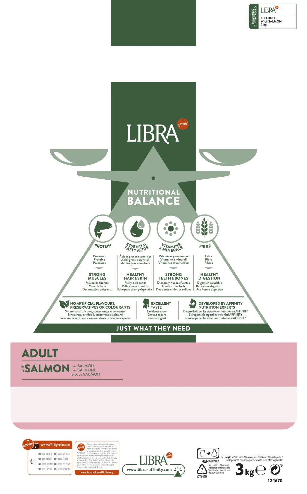 LIBRA ADULT con SALMONE