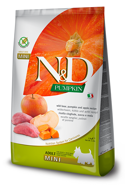 Cinghiale, zucca e mela Adult Mini