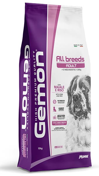 Gemon All Breeds Adult con Maiale e Riso