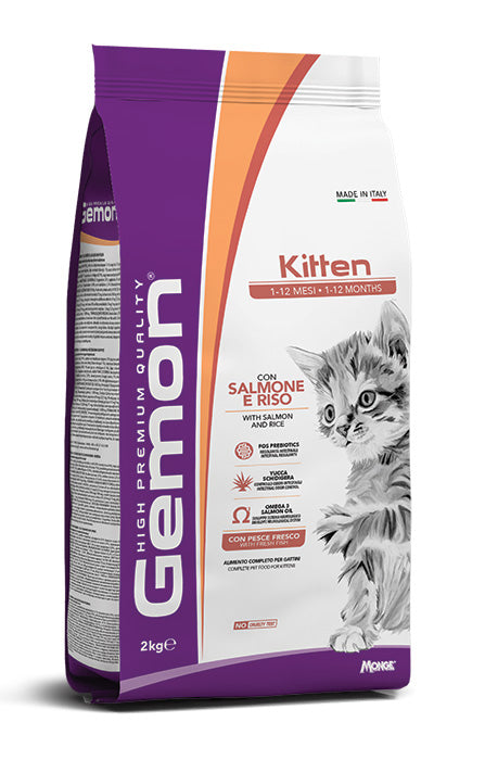 Gemon Kitten con Salmone e Riso