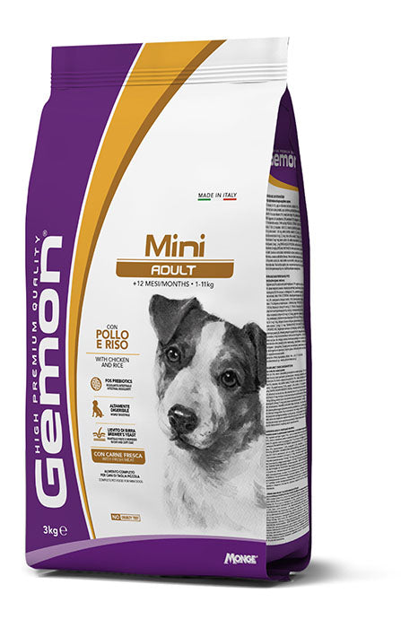 Gemon Mini Adult con Pollo e Riso