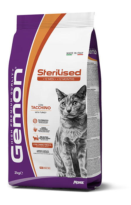 Gemon Sterilised con Tacchino