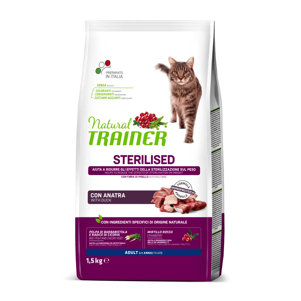 Sterilised Adult con anatra per gatto