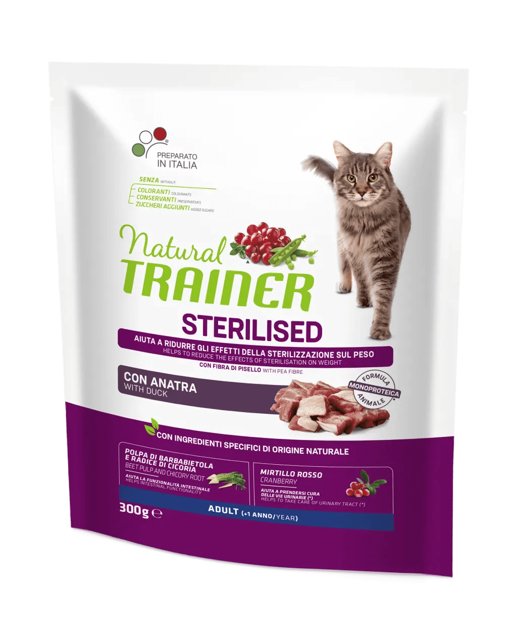Sterilised Adult con anatra per gatto