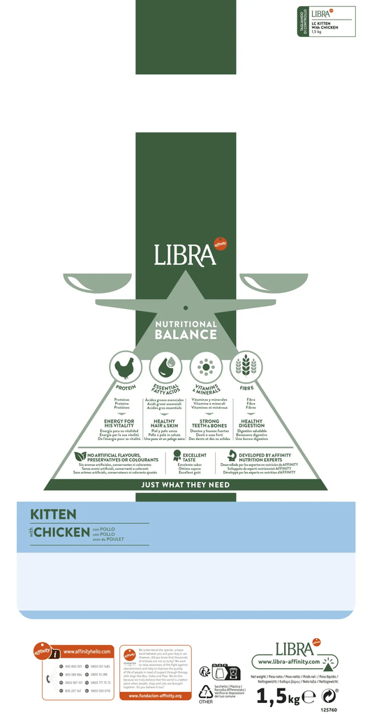 LIBRA KITTEN con POLLO