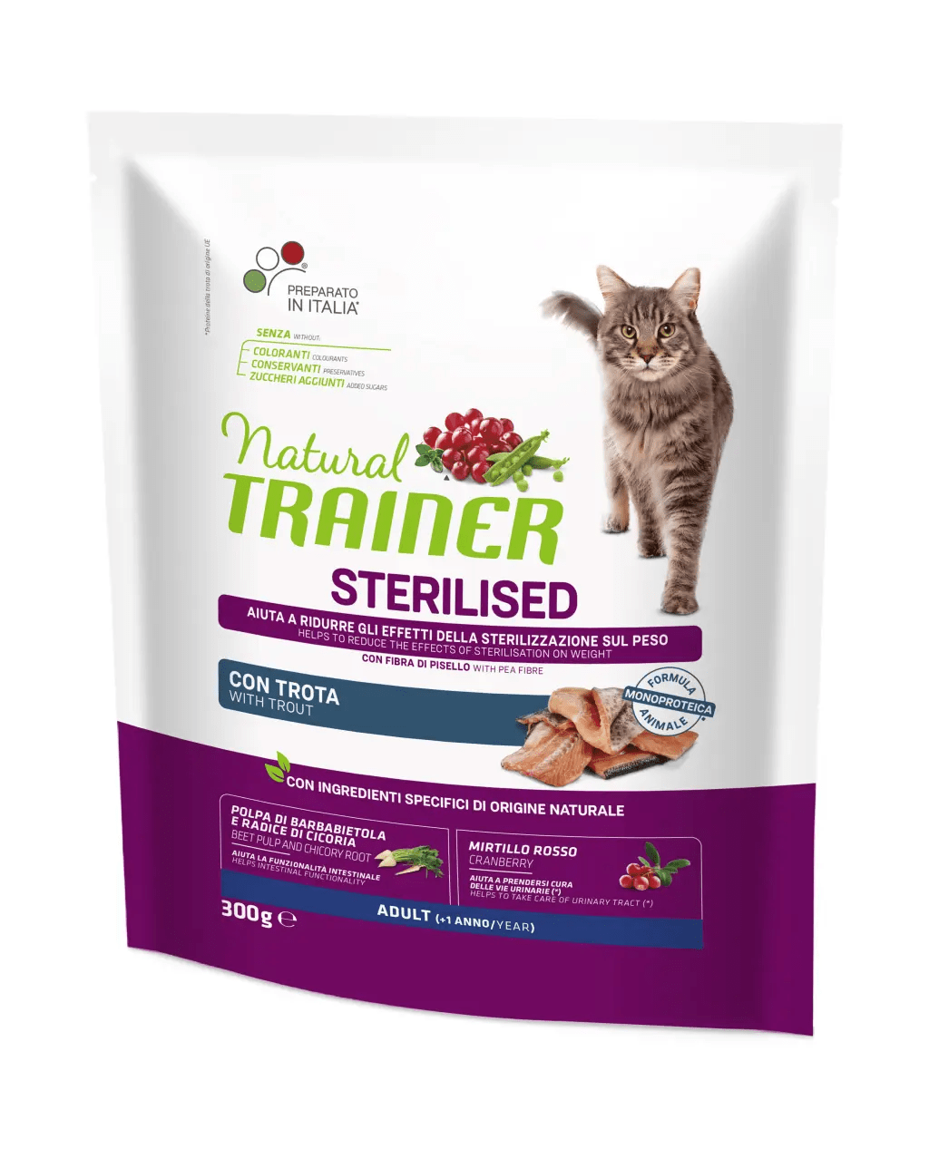 Sterilised Adult con trota per gatto