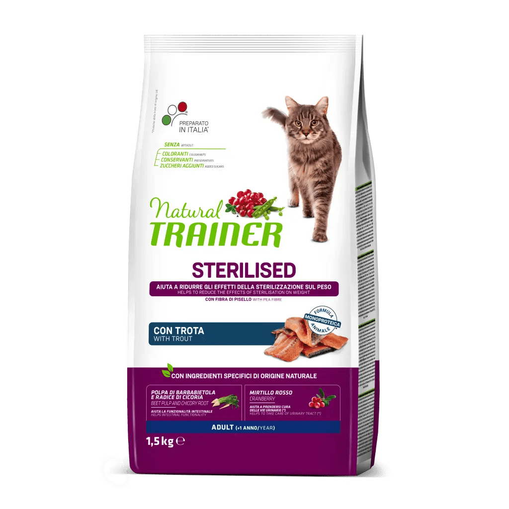 Sterilised Adult con trota per gatto