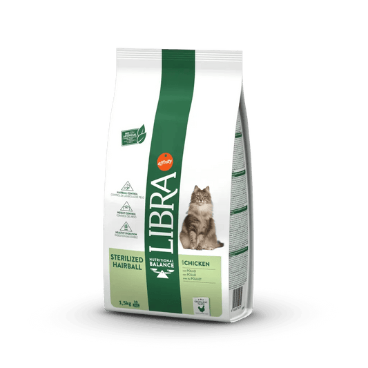LIBRA STERILIZED HAIRBALL CON POLLO